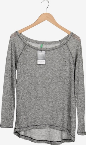 UNITED COLORS OF BENETTON Pullover M in Silber: Vorderseite