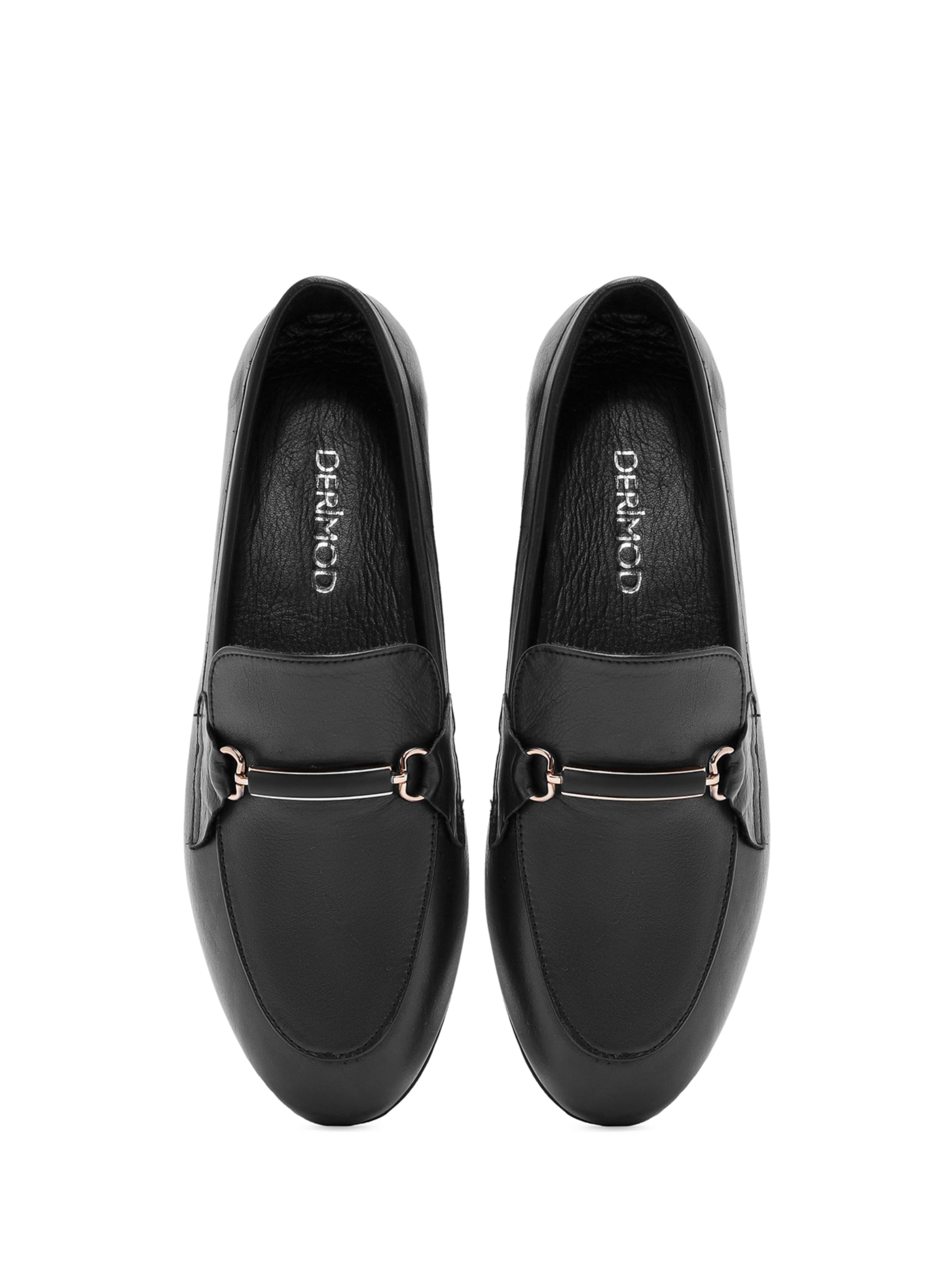 Derimod Slipper in Schwarz