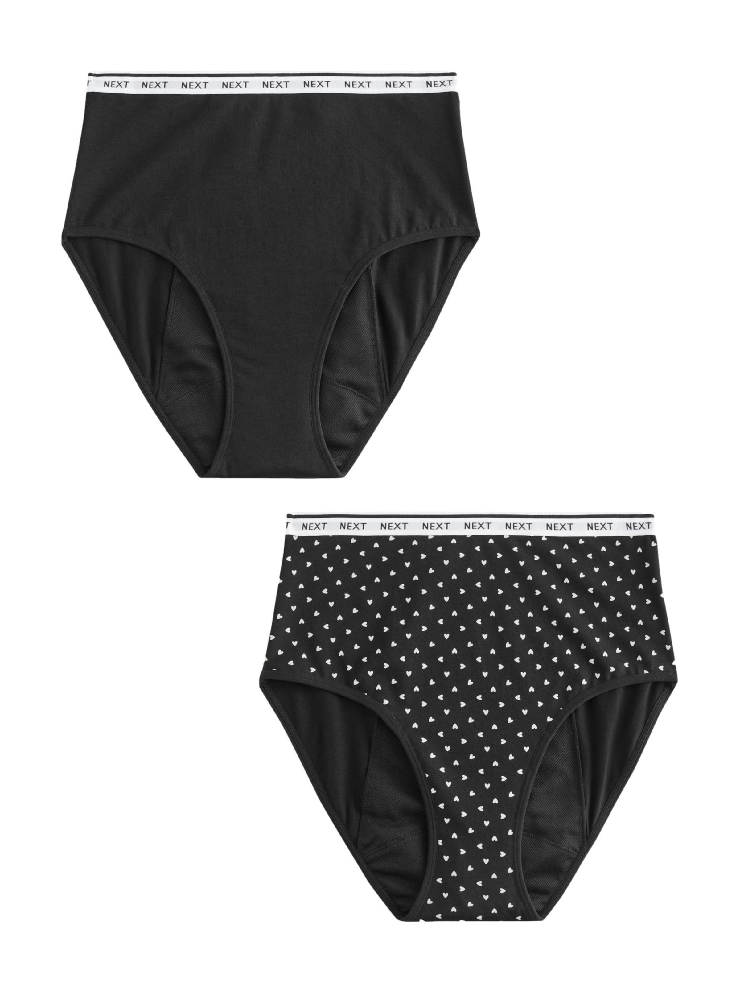 Slip Next en noir : devant