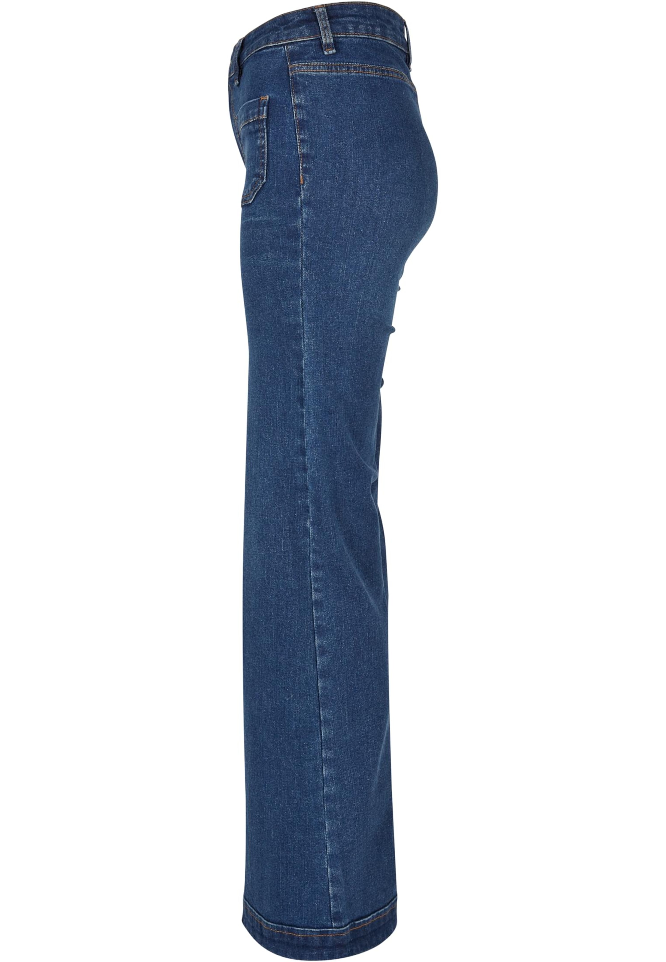 Urban Classics Boot cut Jeans in Blue