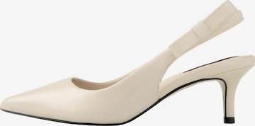 Next - Zapatos destalonado 'Dela' en beige: frente