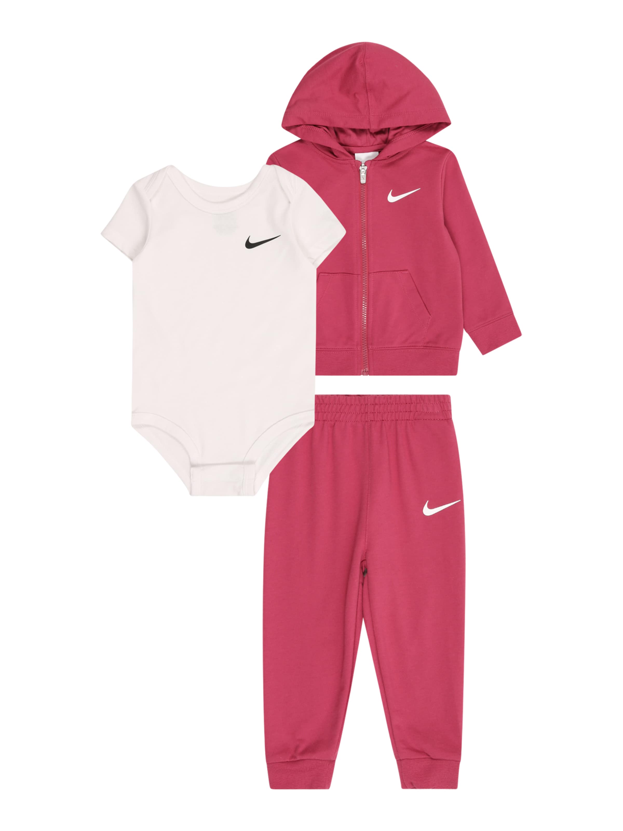 Nike Sportswear Комплект в розово: отпред