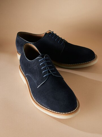 Chaussure à lacets Next en bleu