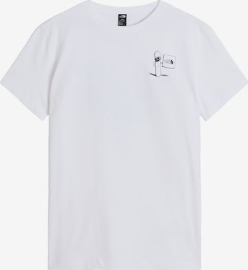 THE NORTH FACE T-Shirt 'Opposites Attract' in Weiß: Vorderseite