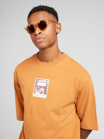 Only & Sons T-Shirt 'ONSRAY' in Orange