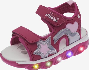 CHICCO Sandalen 'Cicala' in Roze: voorkant