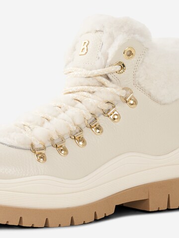 BOGNER Schnürstiefel 'Arosa' in Weiß
