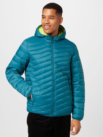 Veste outdoor CMP en bleu : devant