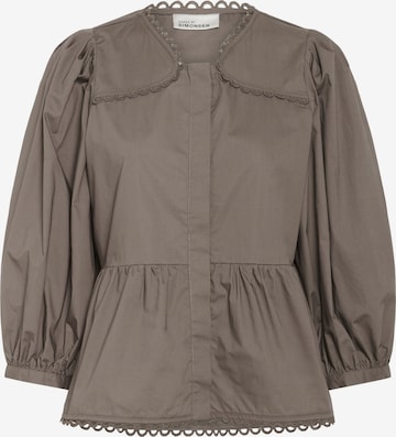 Chemisier 'KBAnnabelle' KAREN BY SIMONSEN en beige : devant