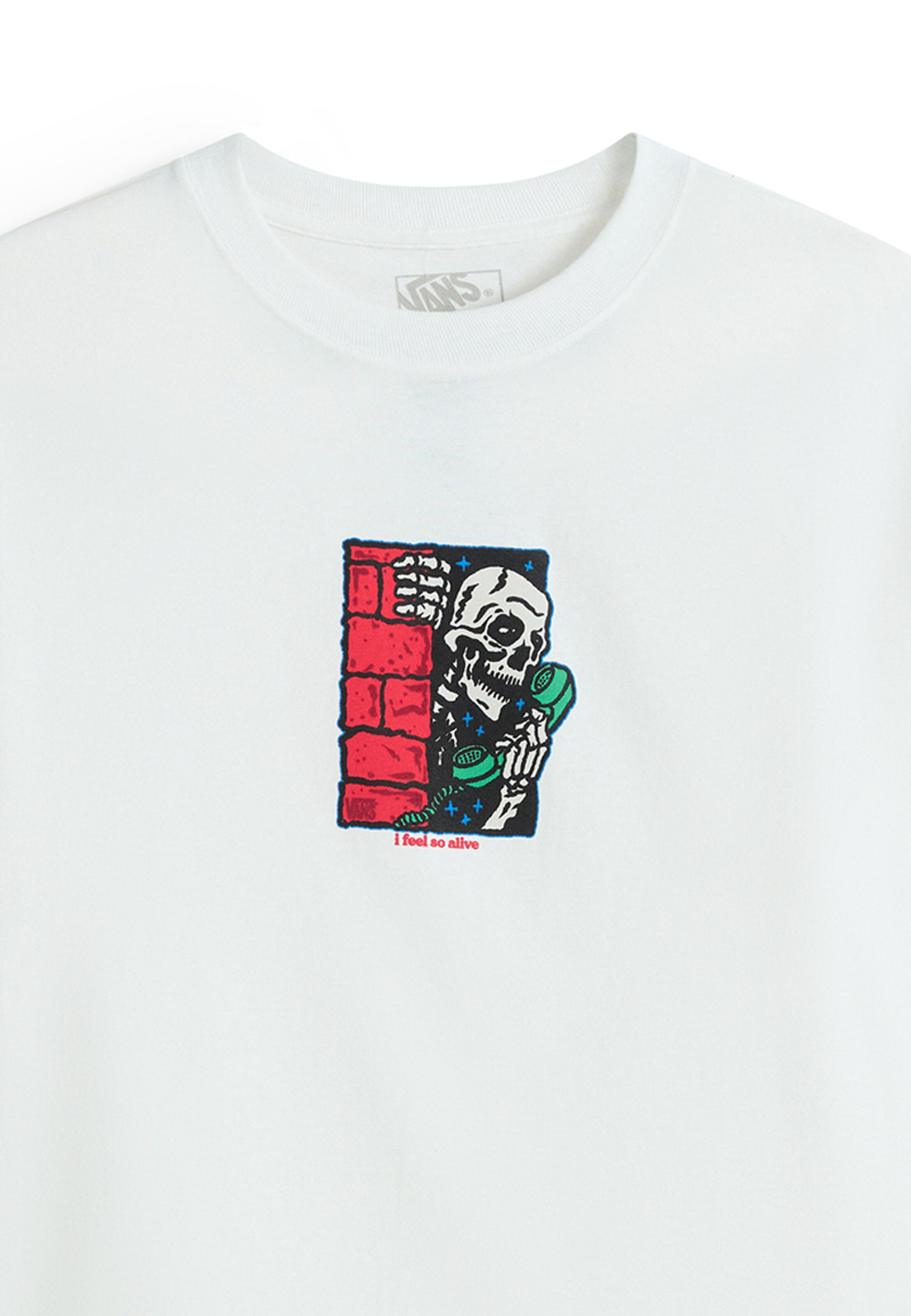VANSMajica 'Feel So Alive Tee' - bijela boja