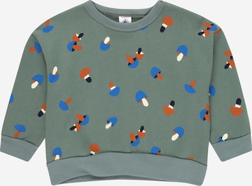 PETIT BATEAU - Sweatshirt em verde: frente