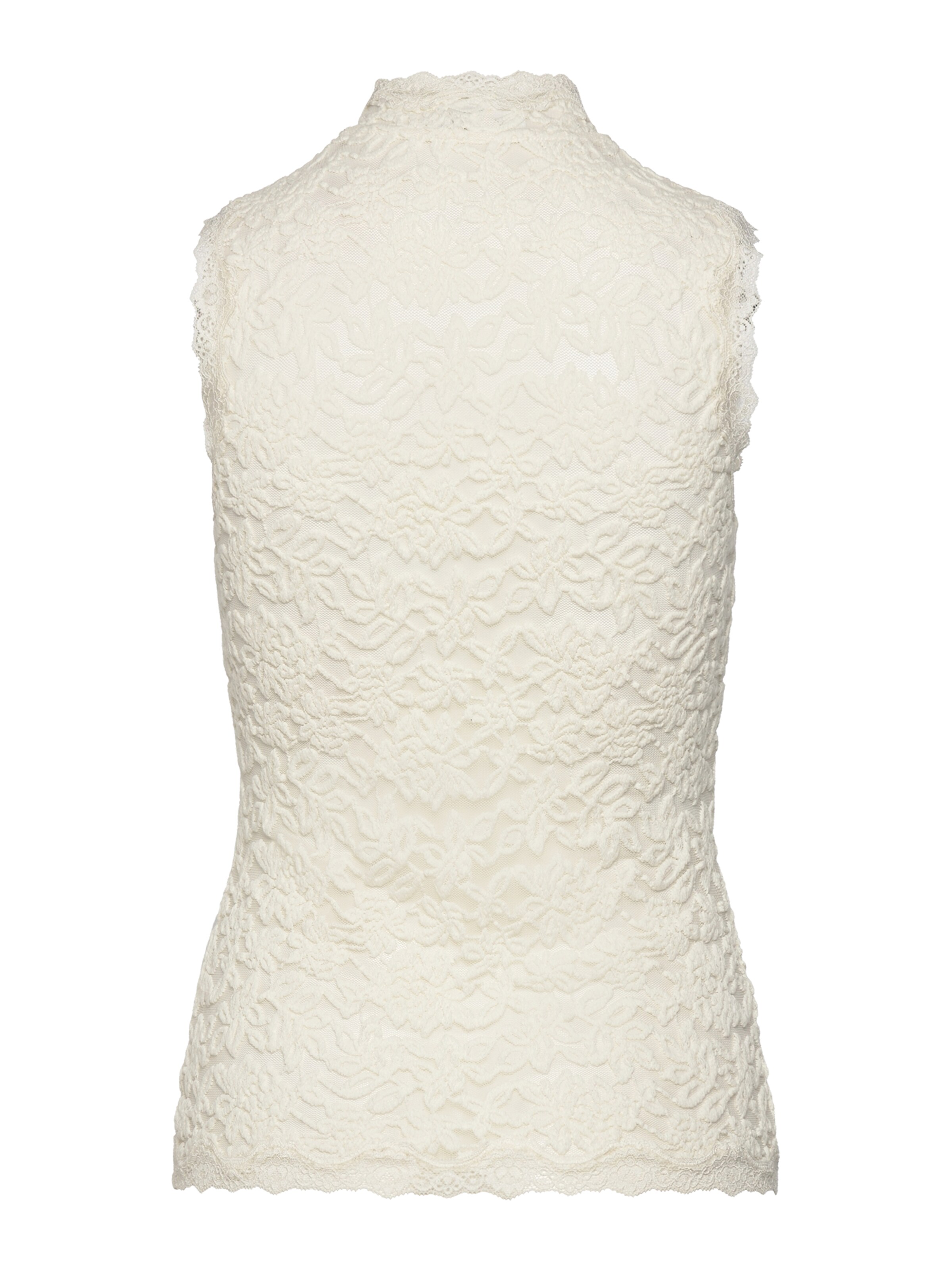 Haut rosemunde en blanc