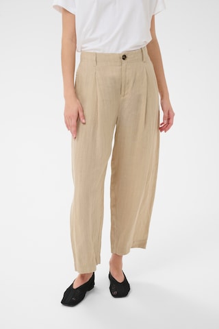 Part Two Regular Trousers 'NettasPW' in Beige: front