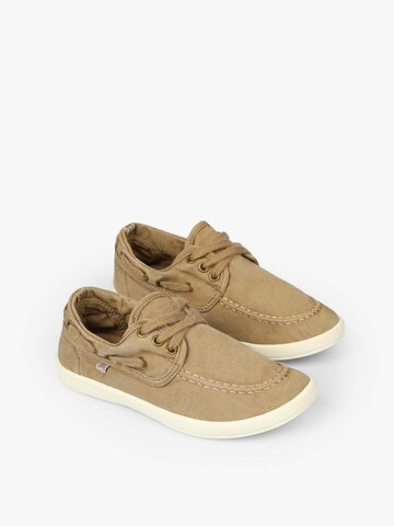 Scalpers Sneaker 'BOAT' i brun