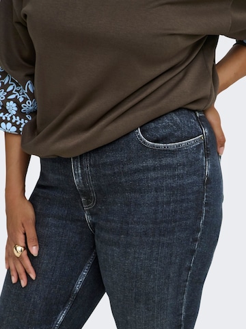 Coupe slim Jean ONLY Carmakoma en bleu
