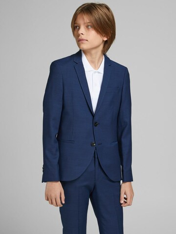 Coupe regular Vestes de costume 'Solaris' Jack & Jones Junior en bleu : devant