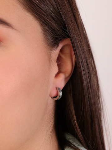 Boucles d'oreilles Lucardi en argent