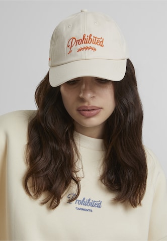 Prohibited - Boné em bege