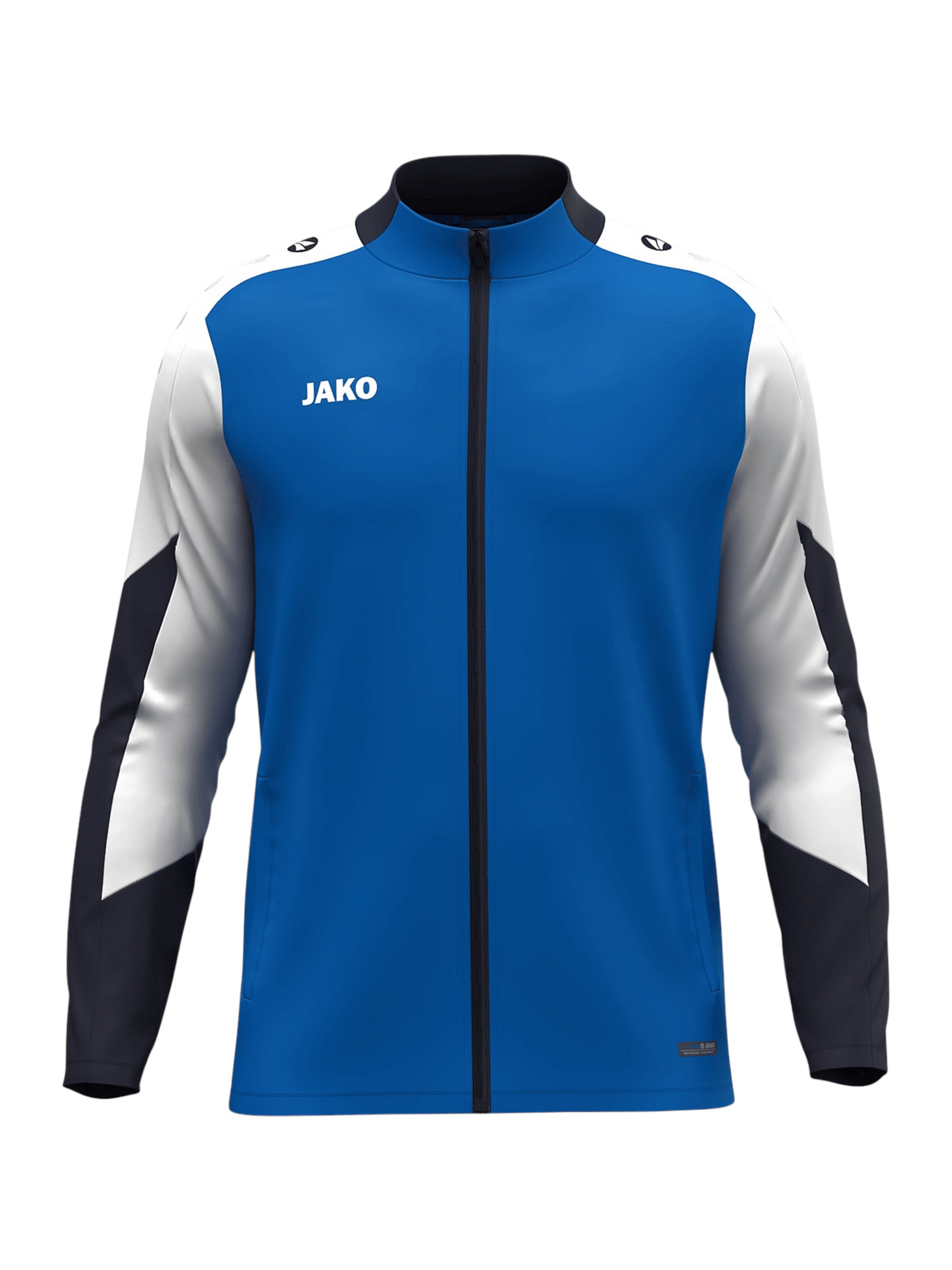 JAKO Trainingsjacke in Blau: Vorderseite
