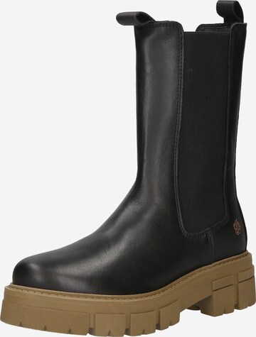 Apple of Eden - Botas Chelsea 'Cher' en negro: frente