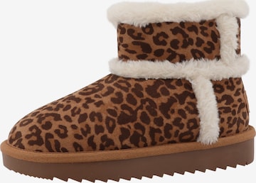 TOM TAILOR - Botas en marrón: frente