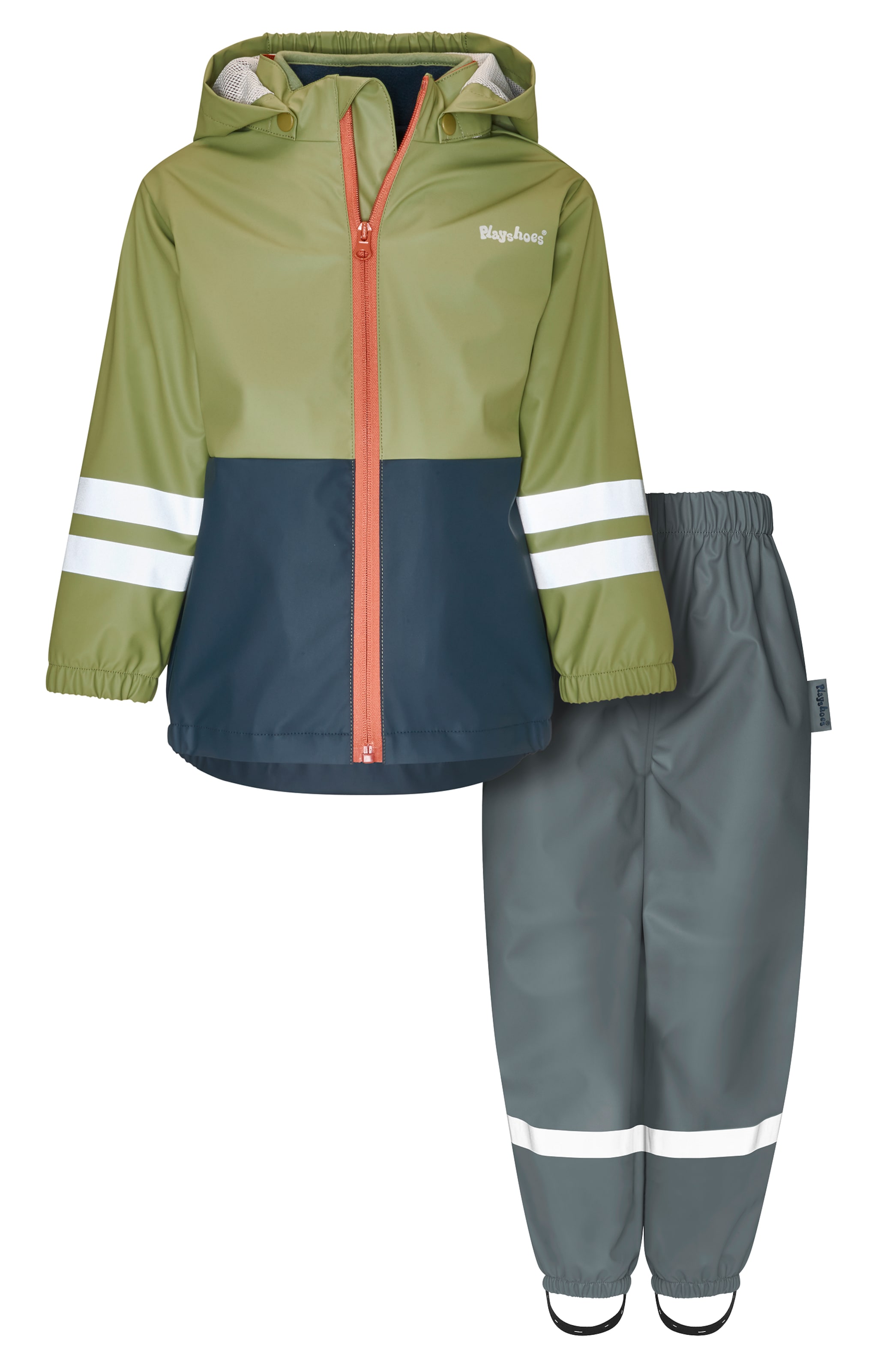 PLAYSHOES - Regular Fit Fato funcional em cinzento: frente