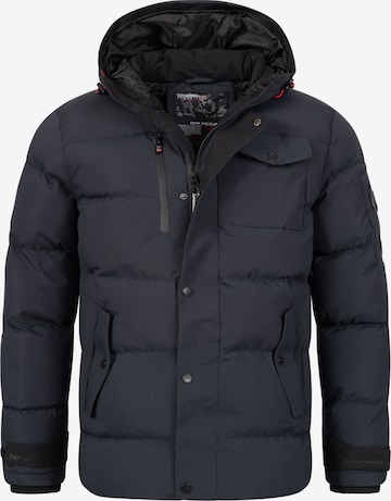 Veste d’hiver Geo Norway en bleu : devant