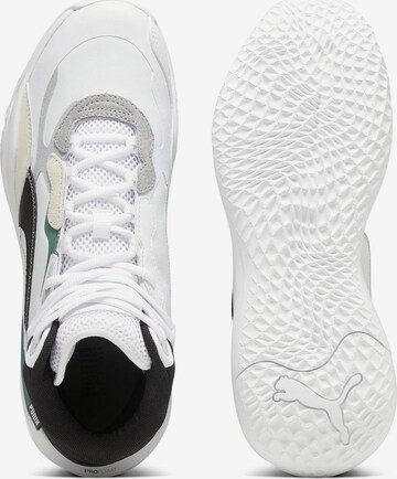 Chaussure de sport 'Playmaker Pro Plus' PUMA en blanc