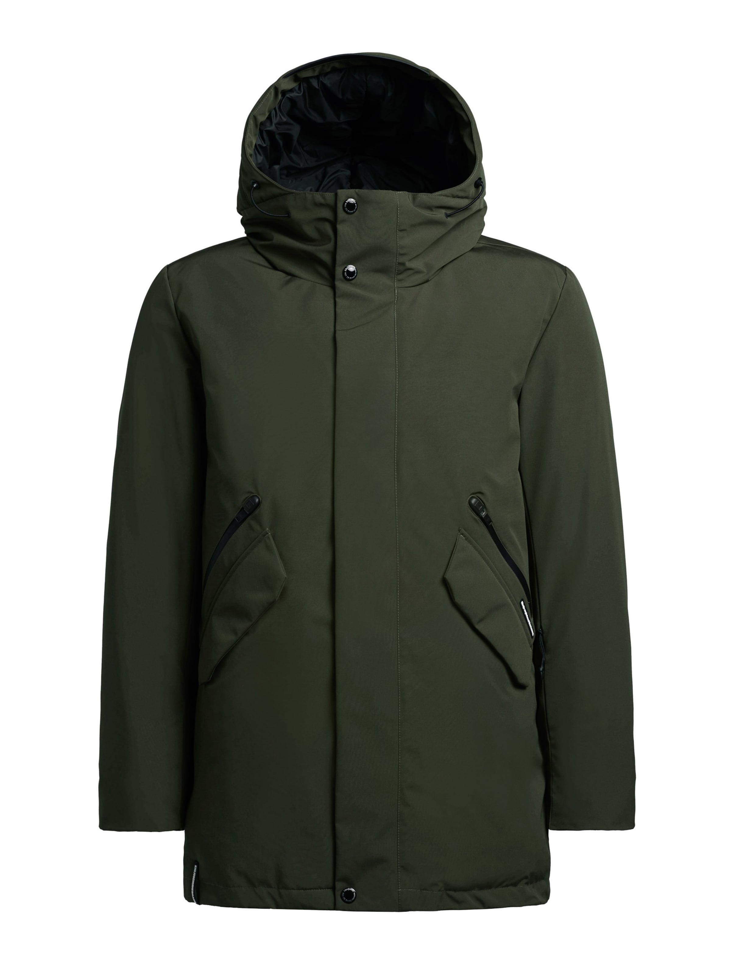 khujo Winter Jacket REACH in Dark Green ABOUT YOU