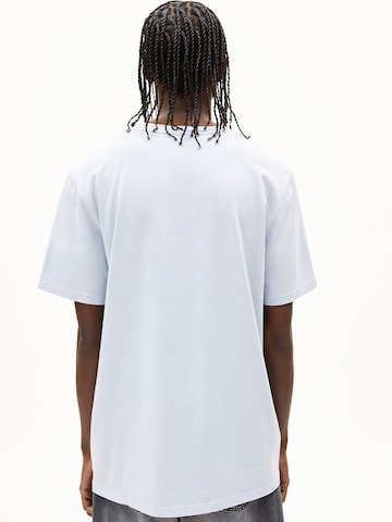 ARMEDANGELS T-Shirt ICONIC Å MAARKOS GMT DYE (GOTS) in Blau