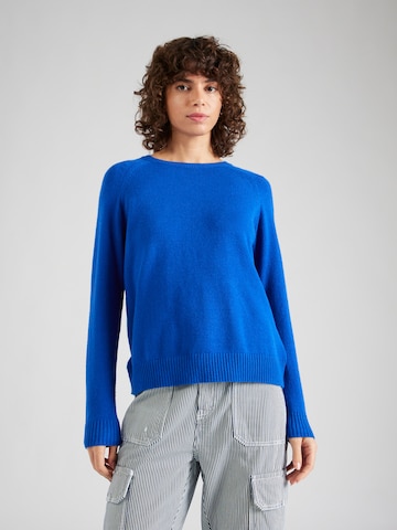 Pull-over 'LESLY KINGS' ONLY en bleu : devant