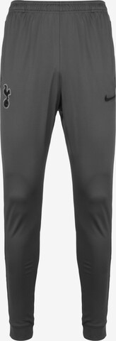 Skinny Pantalon de sport 'Tottenham Hotspur' NIKE en gris : devant