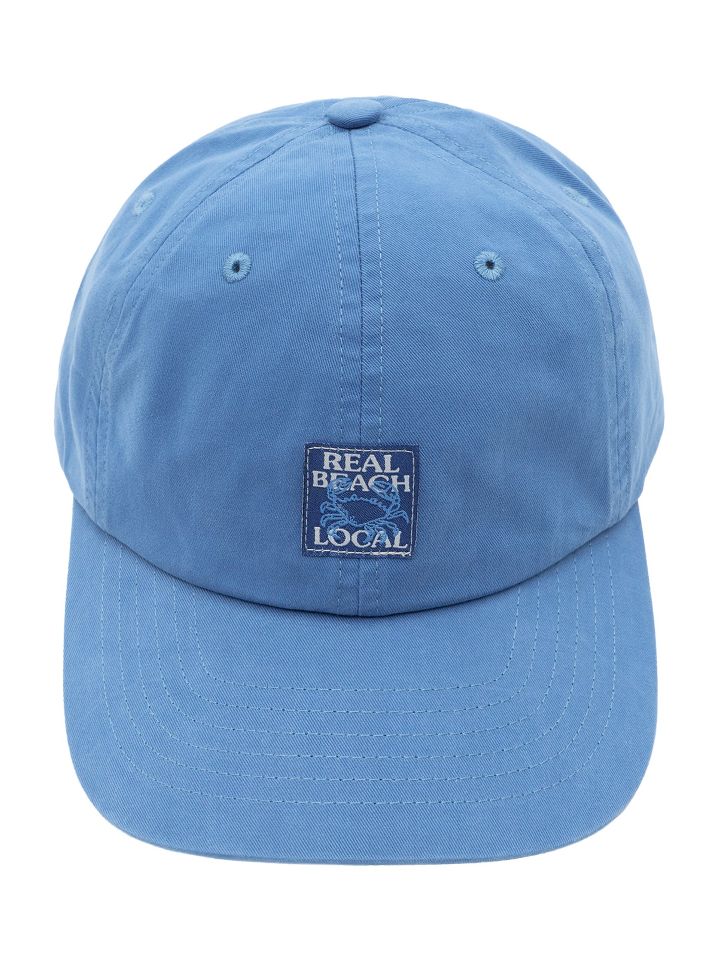 Pull&Bear Hætte 'REAL LOCAL' i blå, Produktvisning