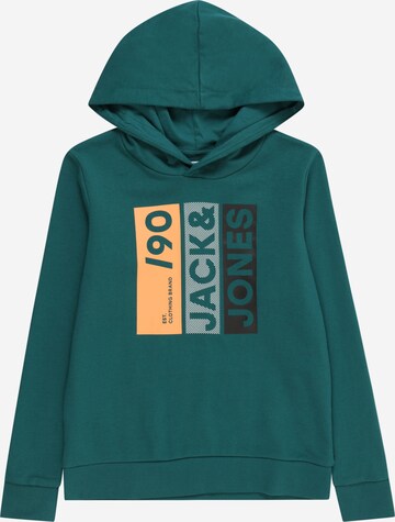 Jack & Jones Junior Sweatshirt 'JIO' in Green: front