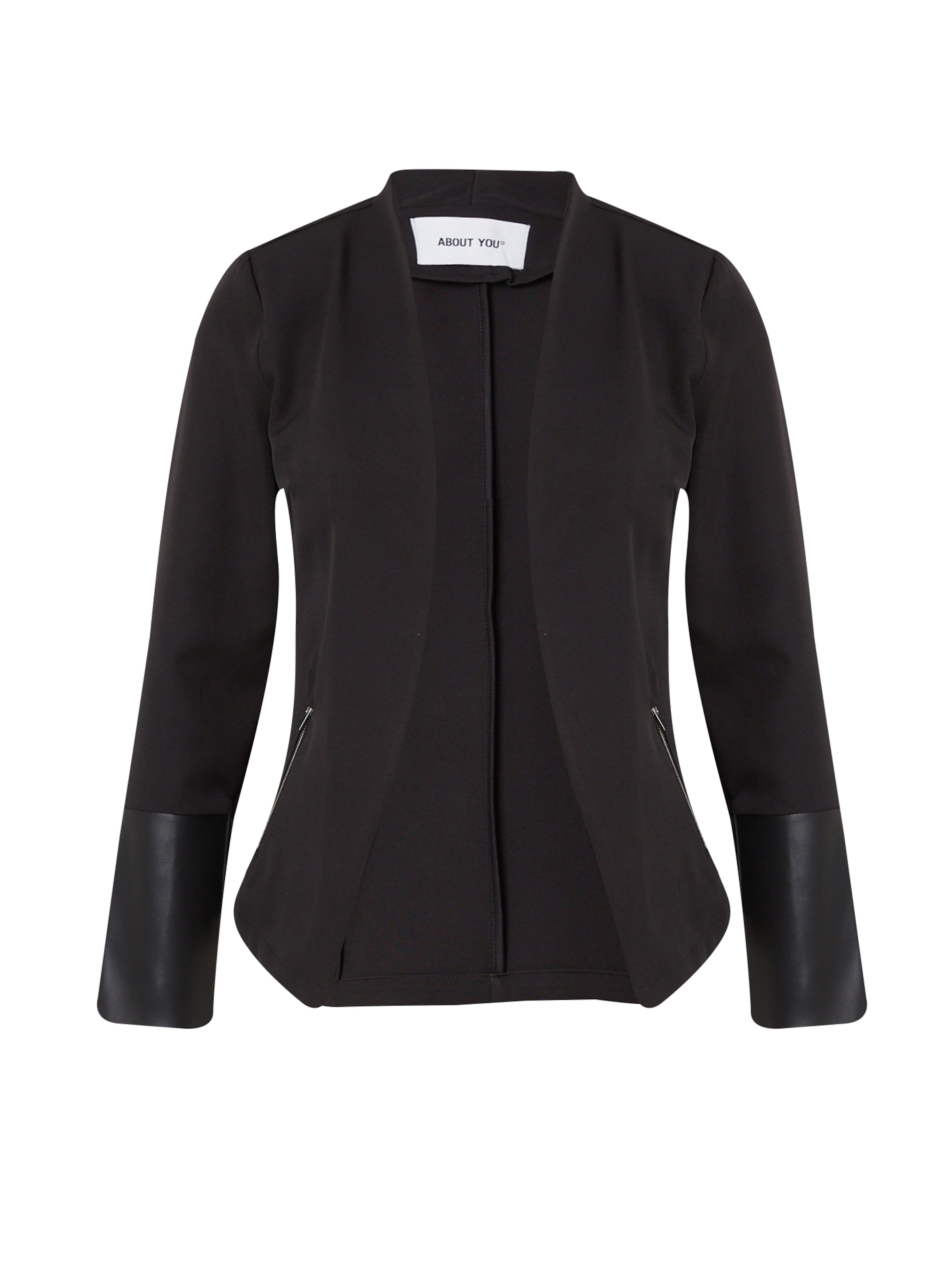 ABOUT YOU Блейзър 'Silvia' в черно: отпред