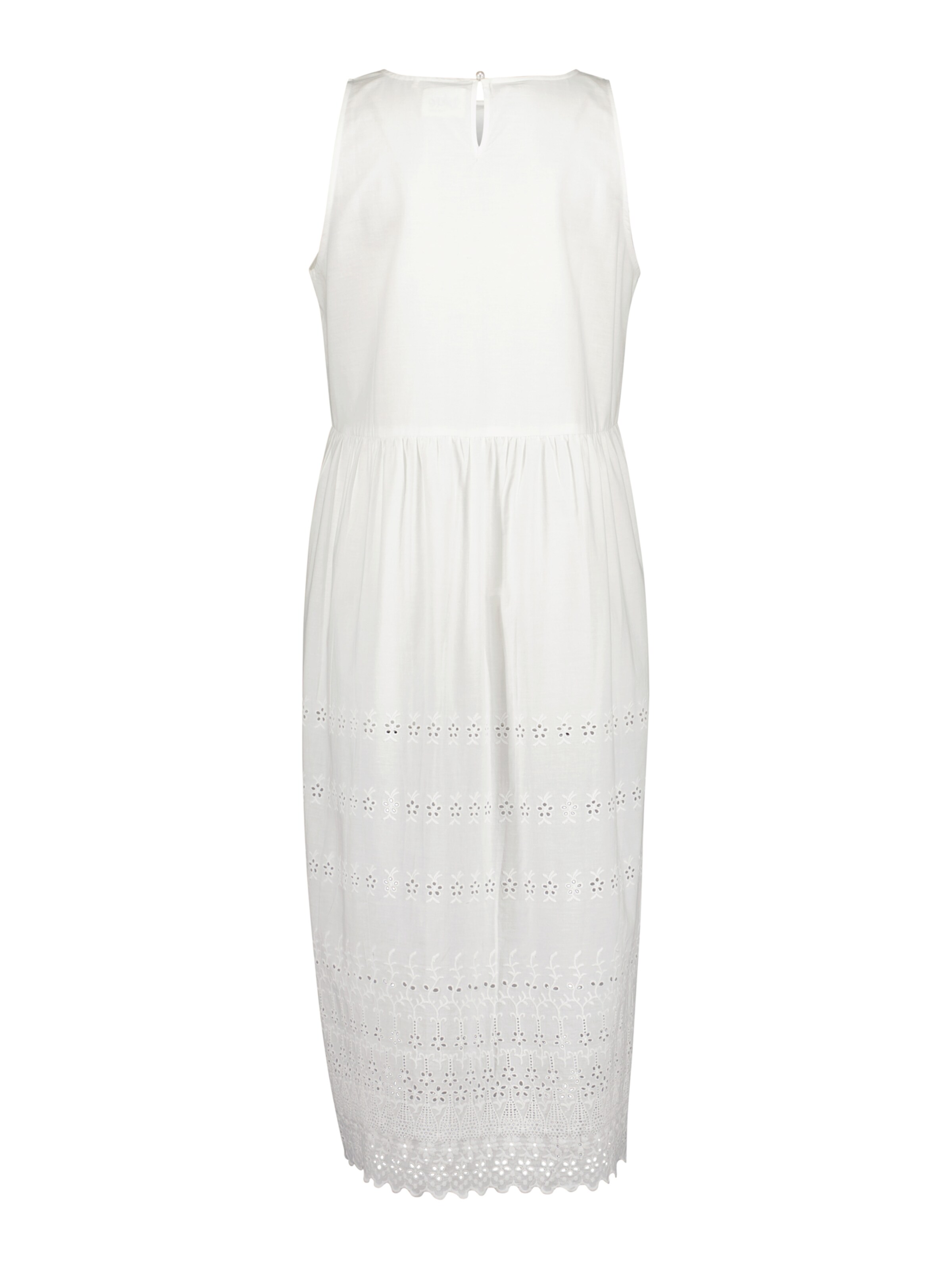 BLUE SEVEN Лятна рокля в бяло