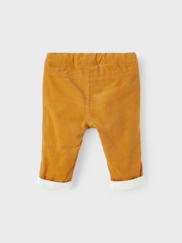 NAME IT Regular Trousers 'BARRY' in Yellow