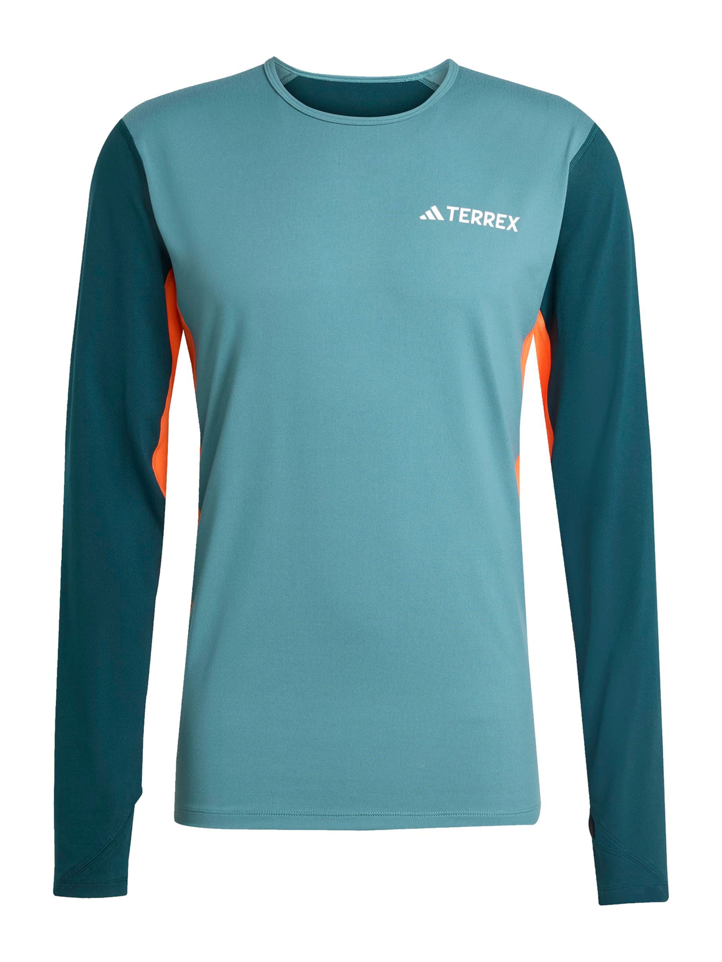 ADIDAS TERREX Performance Shirt in Green: front