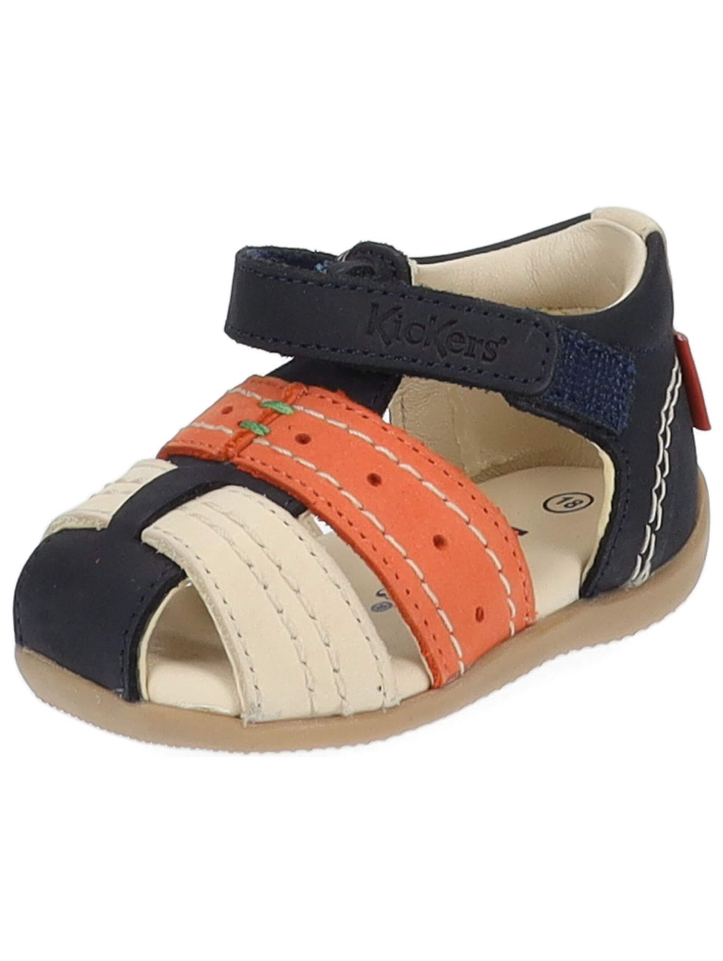 Chaussure basse Kickers en mélange de couleurs : devant