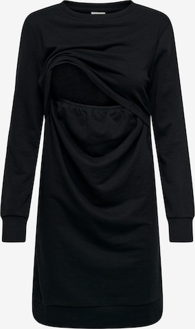 Only Maternity Dress 'Eva' in Black: front