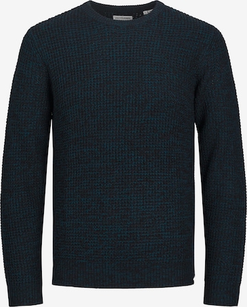 JACK & JONES Sweter 'William' w kolorze niebieski: przód