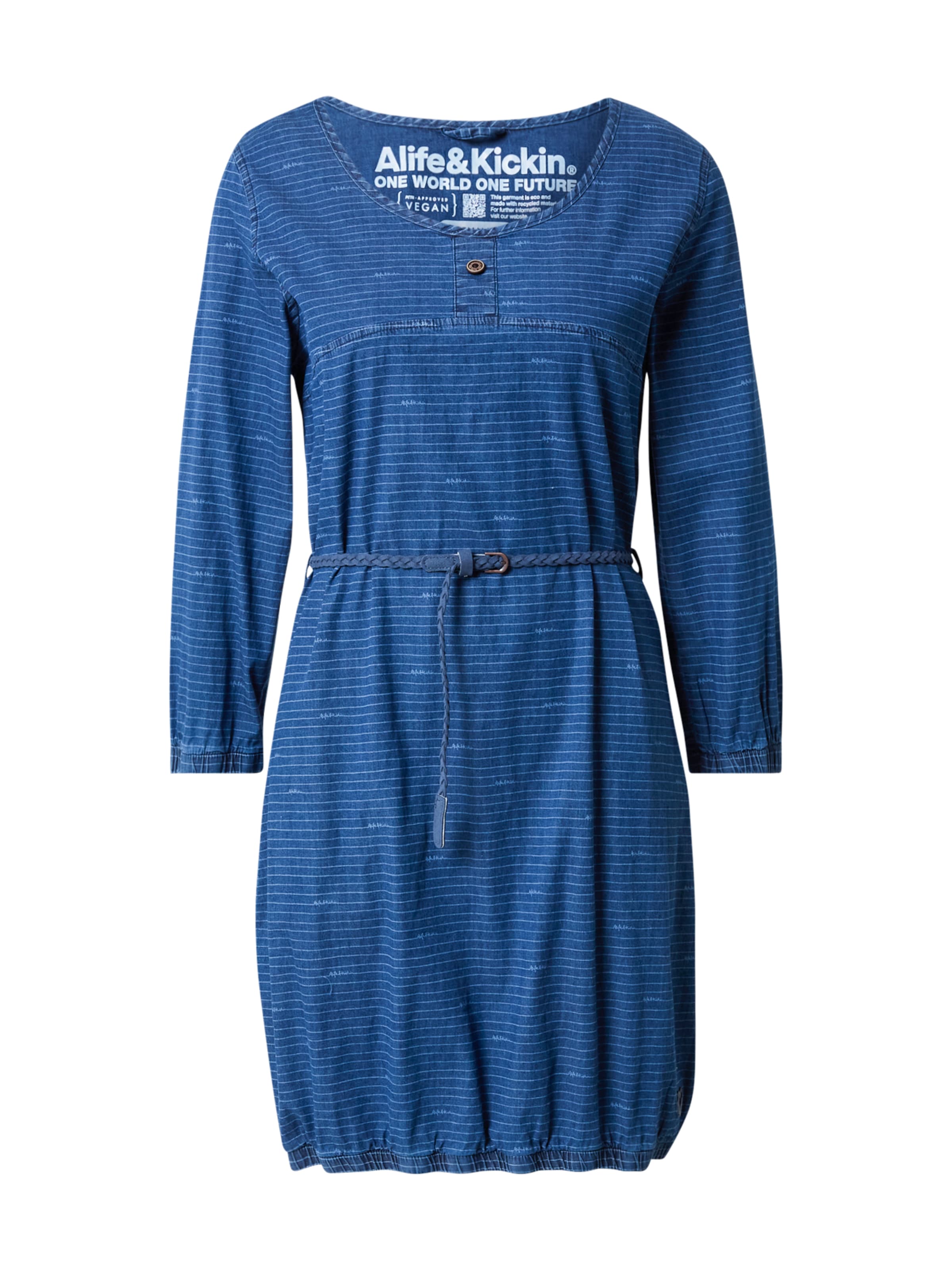 alife & kickin Kleid 'DoroAK B' in Blau: Vorderseite