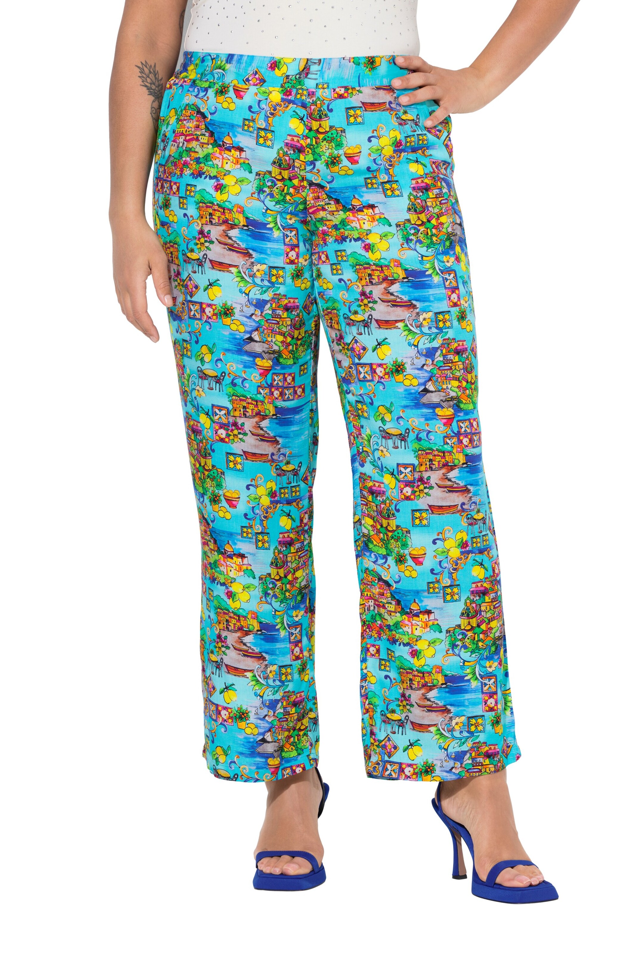 MIAMODA Regular Hose in Blau: Vorderseite