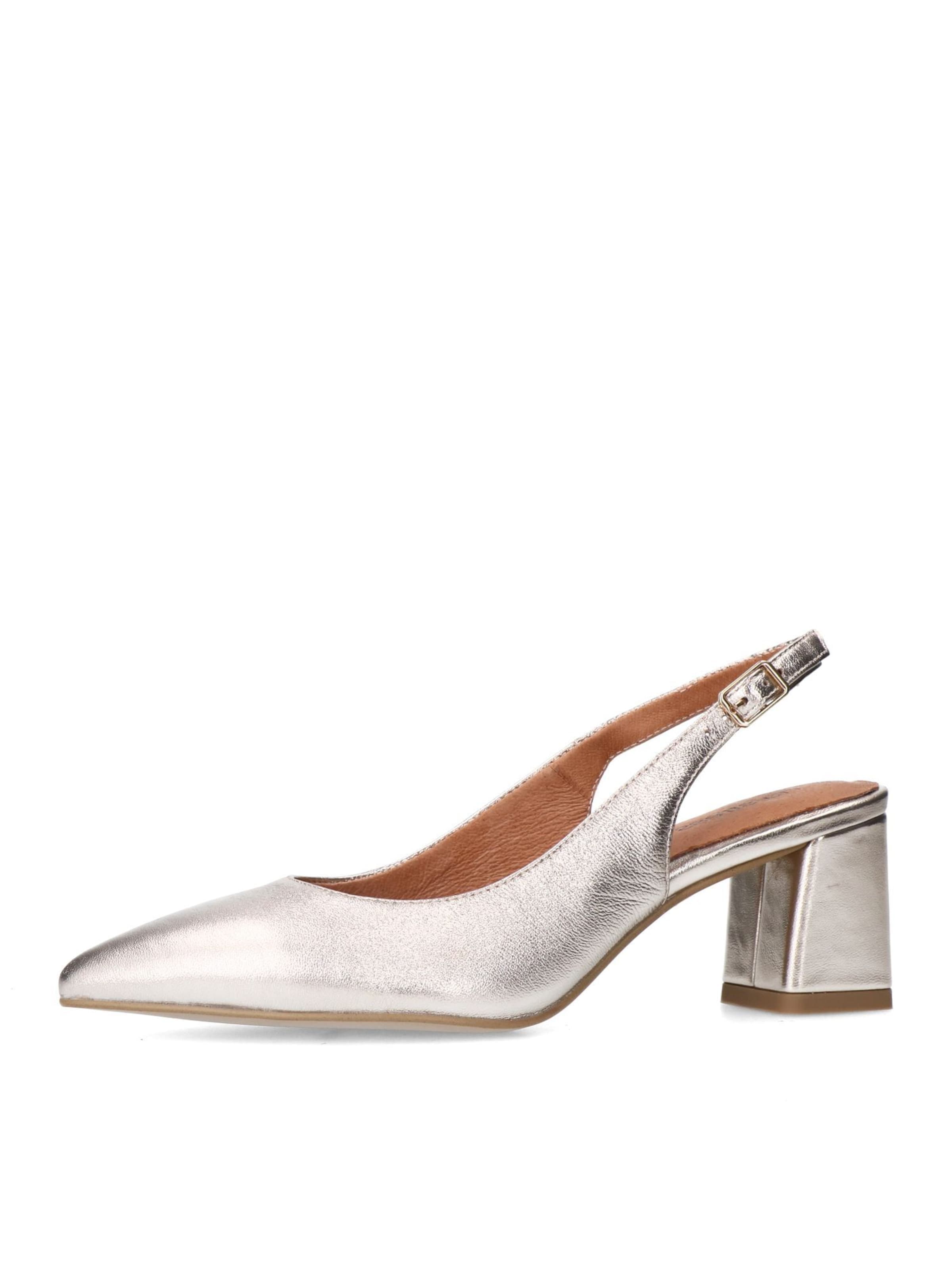 MANFIELD Pumps in Gold: Vorderseite