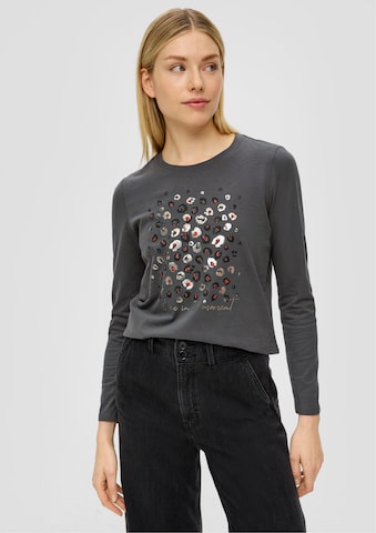 T-shirt s.Oliver en gris : devant