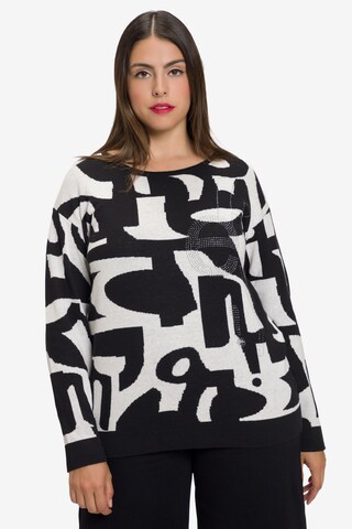 Ulla Popken Pullover in Schwarz: predná strana