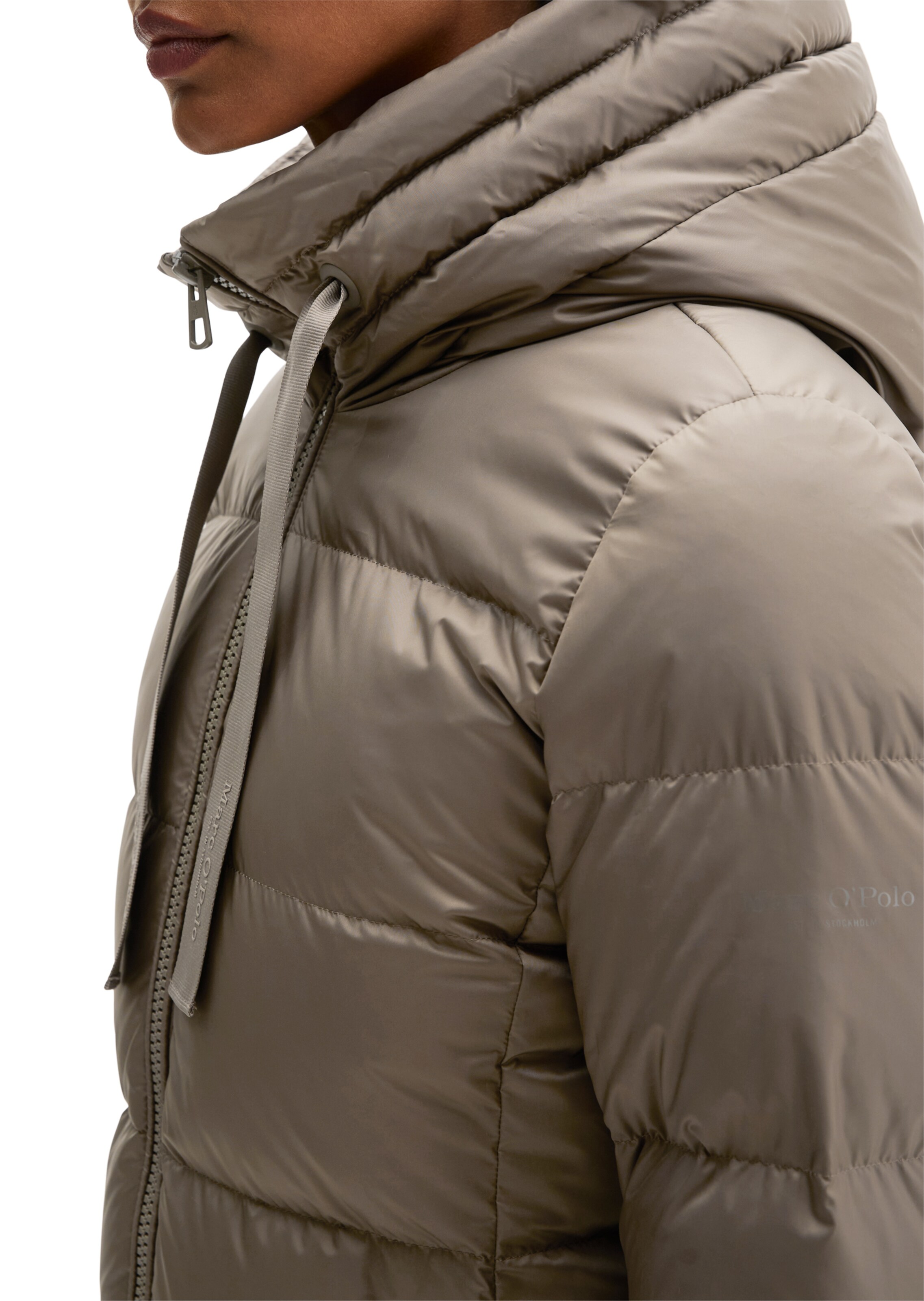 Marc O'Polo Winter coat in Grey: side