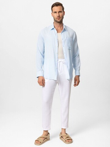 Regular fit Camicia 'Ilario' di Antioch in blu