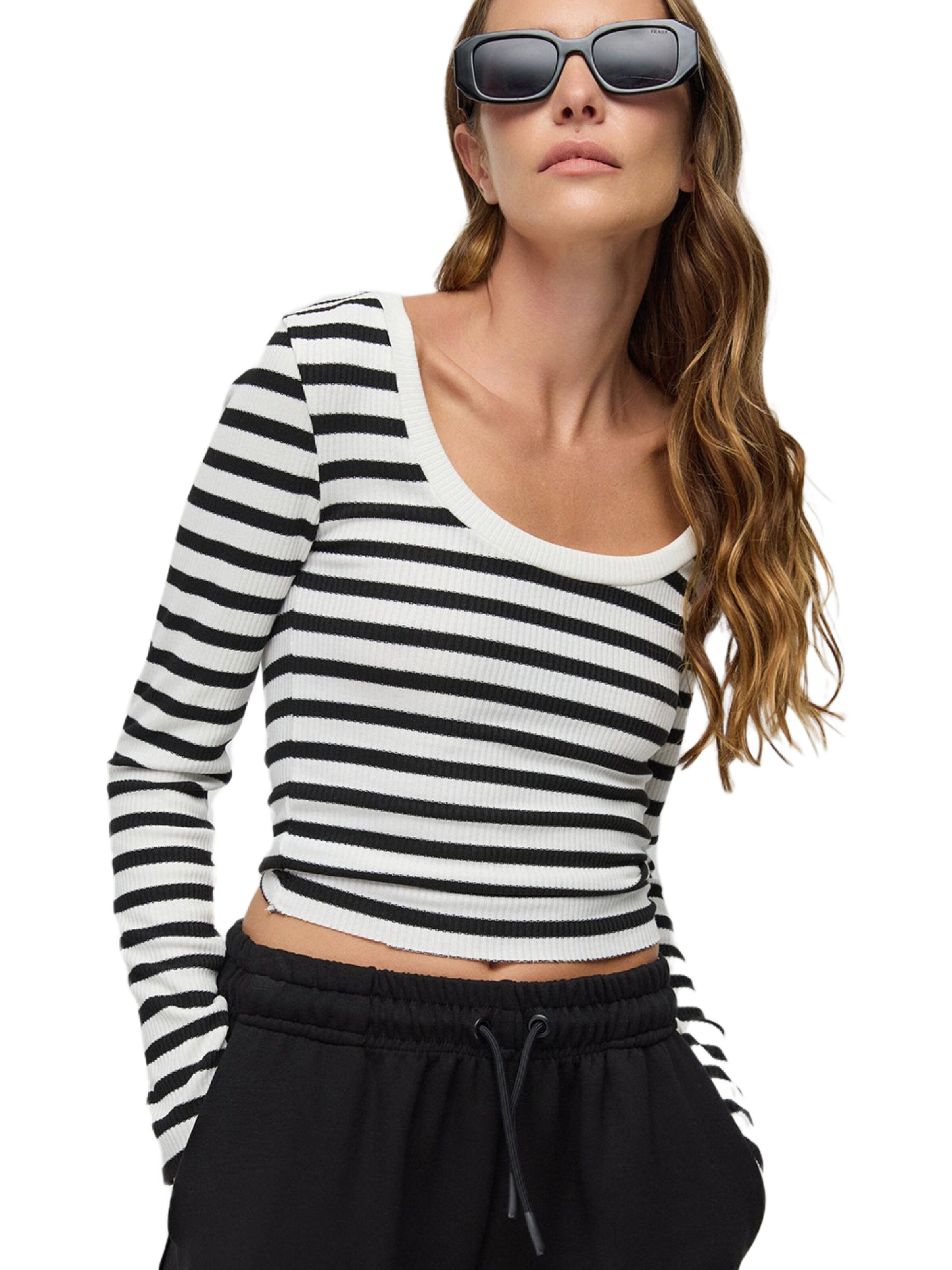 No Matter What Shirt in Zwart: voorkant