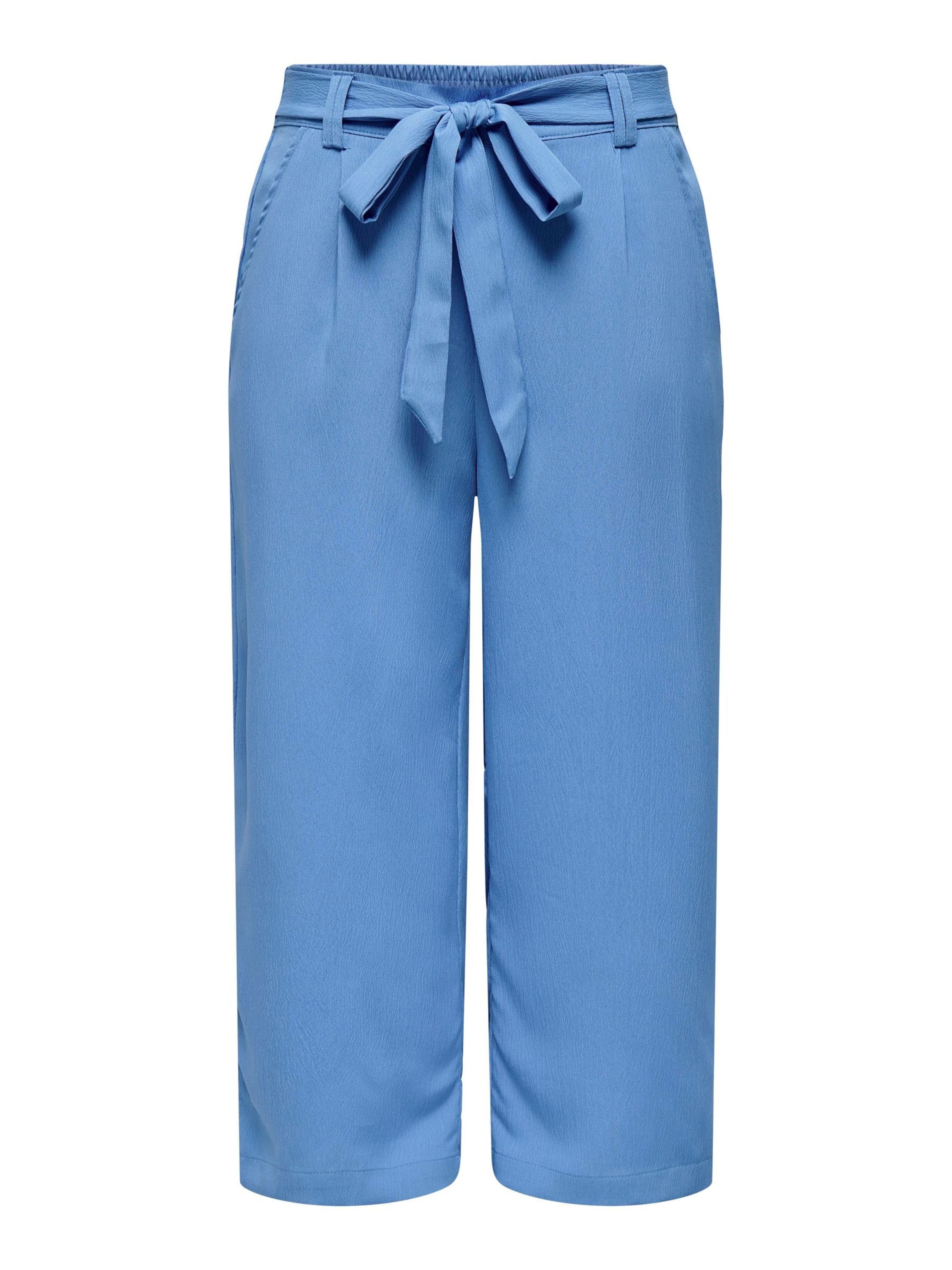 Pantaloni con pieghe 'ONLNOVA' di ONLY in blu: frontale